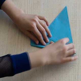 Как сделать Ворону из бумаги с открывающимся клювом | Оригами Ворона своими руками | Фигурка Птицы